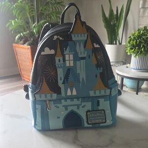 Loungefly Disney World Parks Cinderella Castle Backpack